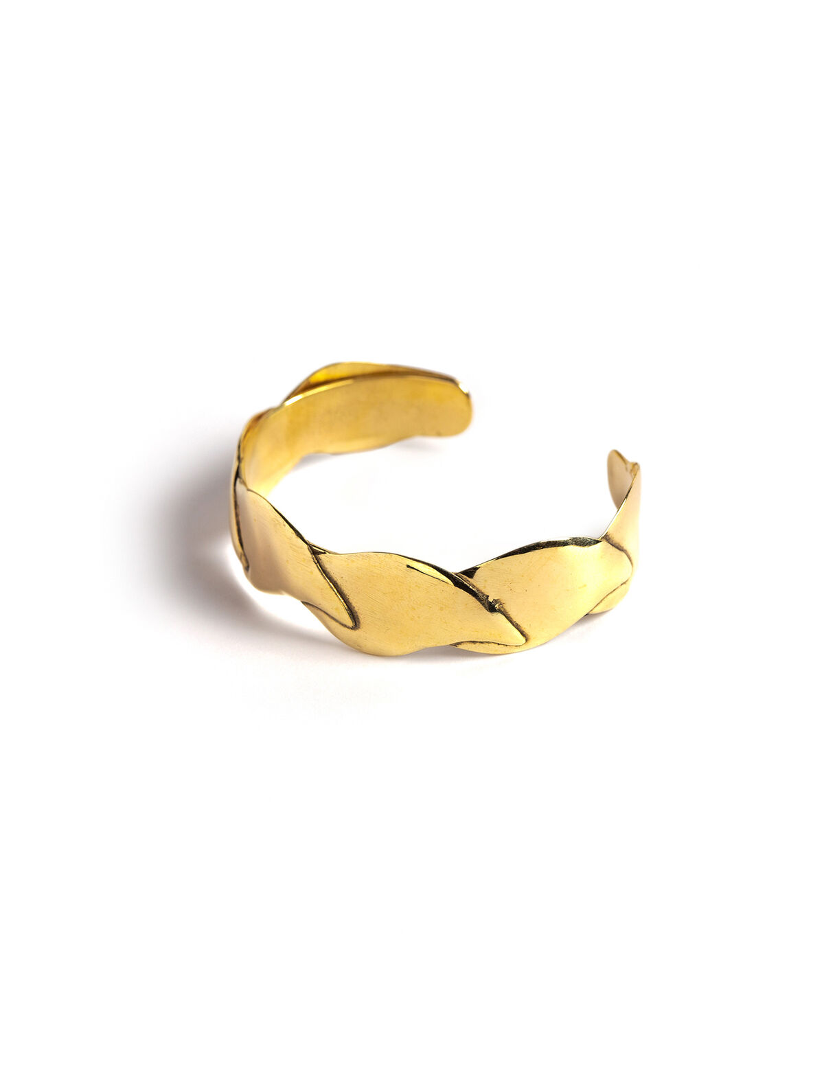 PULSERA HOJAS DORADA