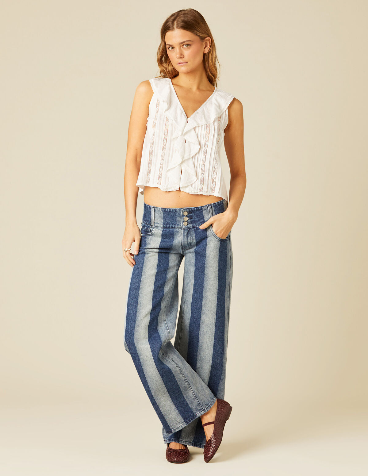 PANTALÓN RAYAS ANCHAS