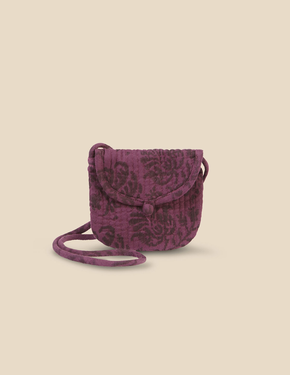 AMETHYST FLORAL CROSSBODY BAG 