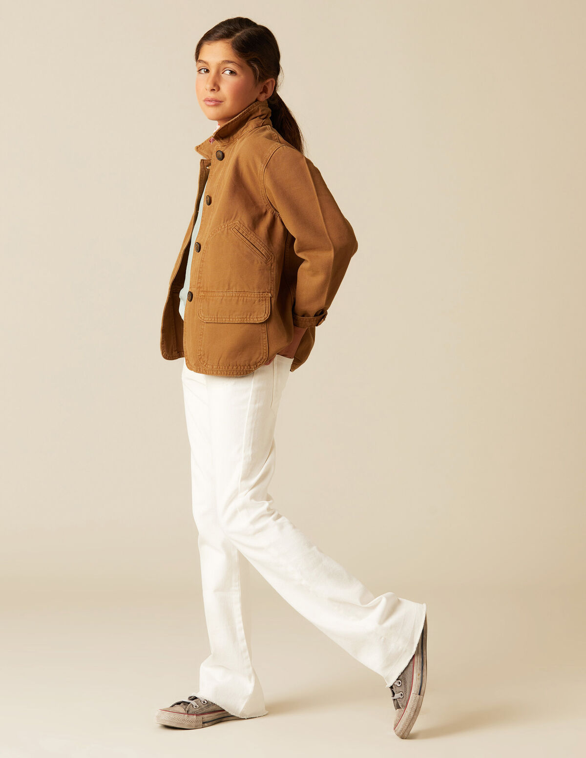 CHAQUETA KAKI
