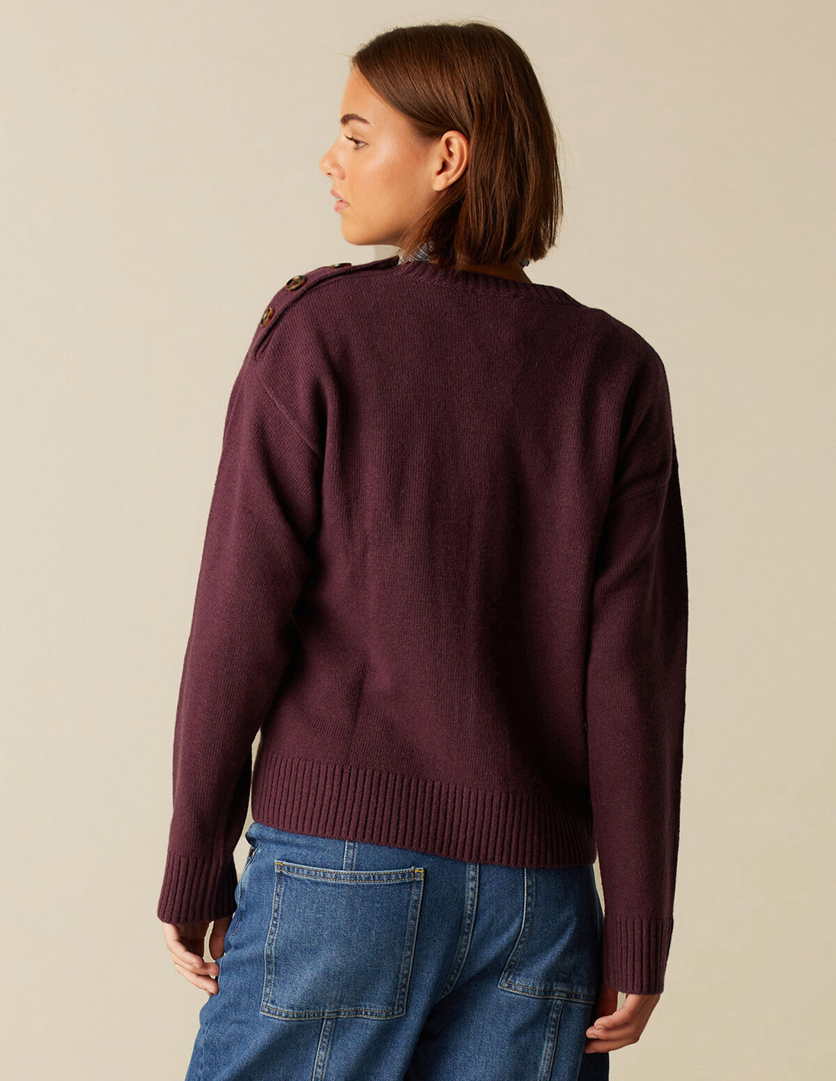 JERSEY PUNTO BOTONES MARR&Oacute;N