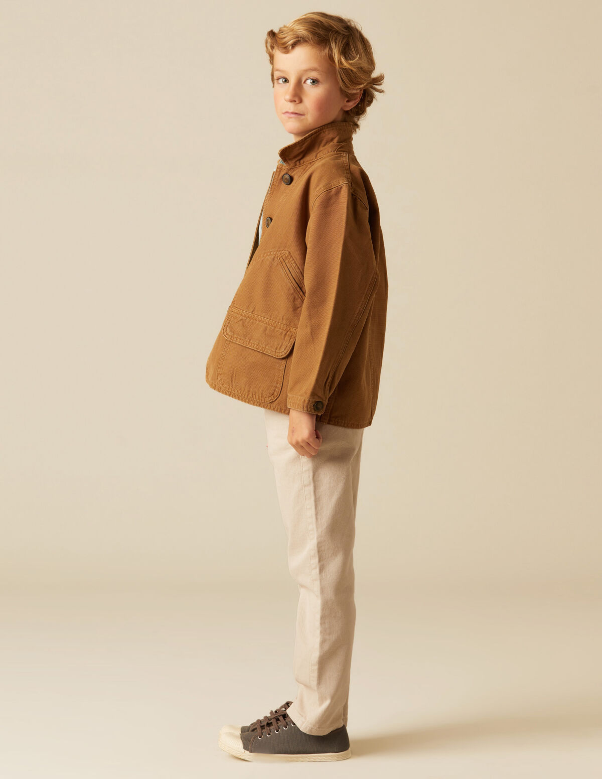 CHAQUETA KAKI