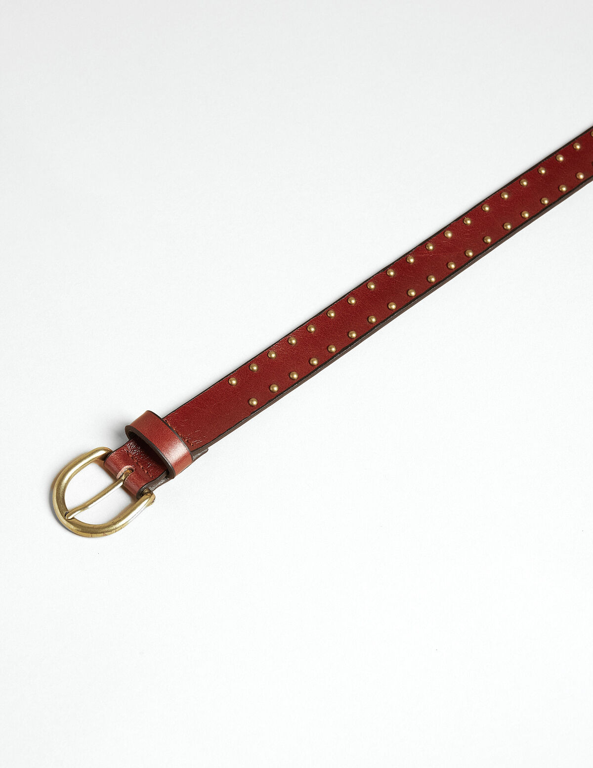 BLACK STUDDED BELT