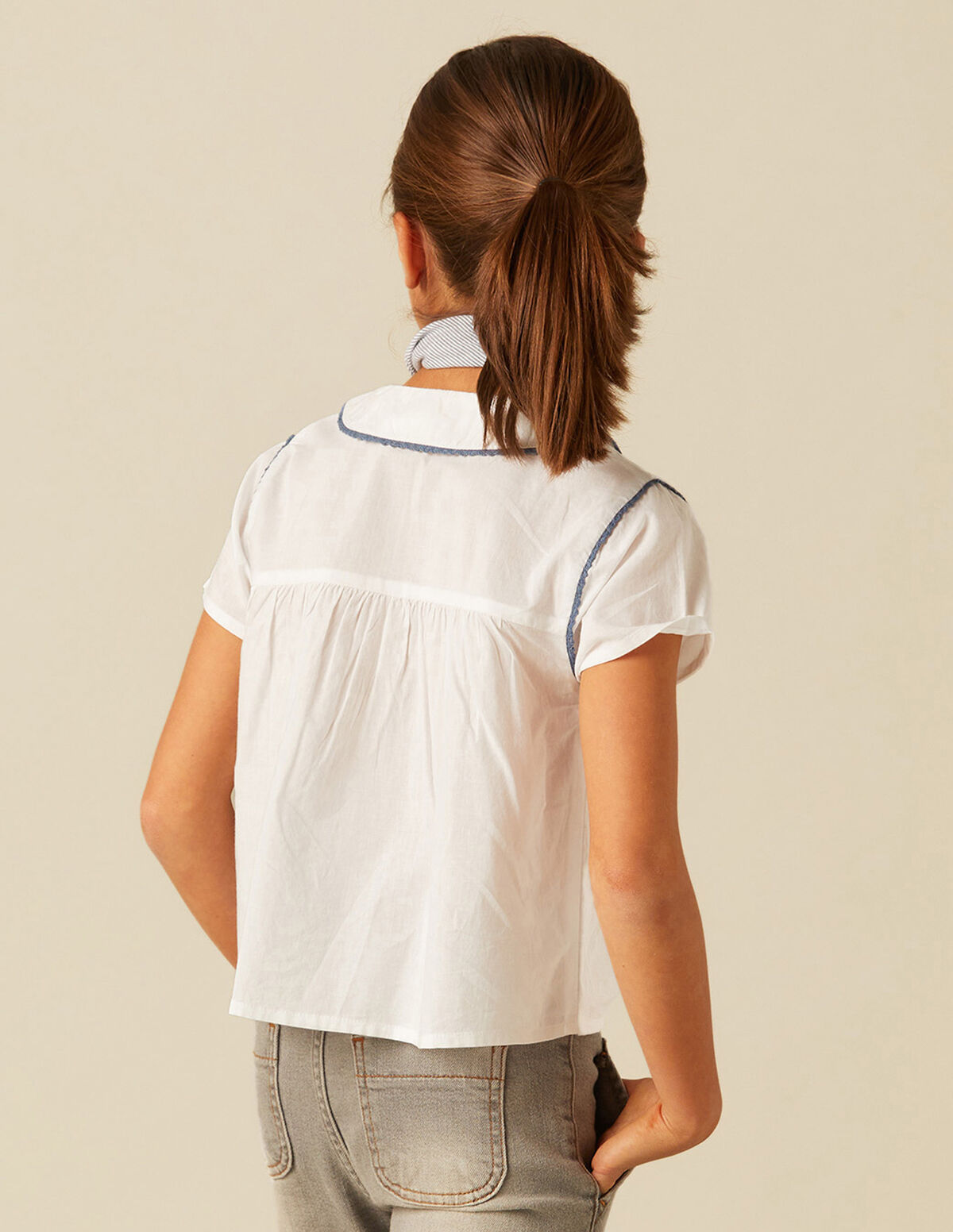 CAMISA PICONELA AZUL