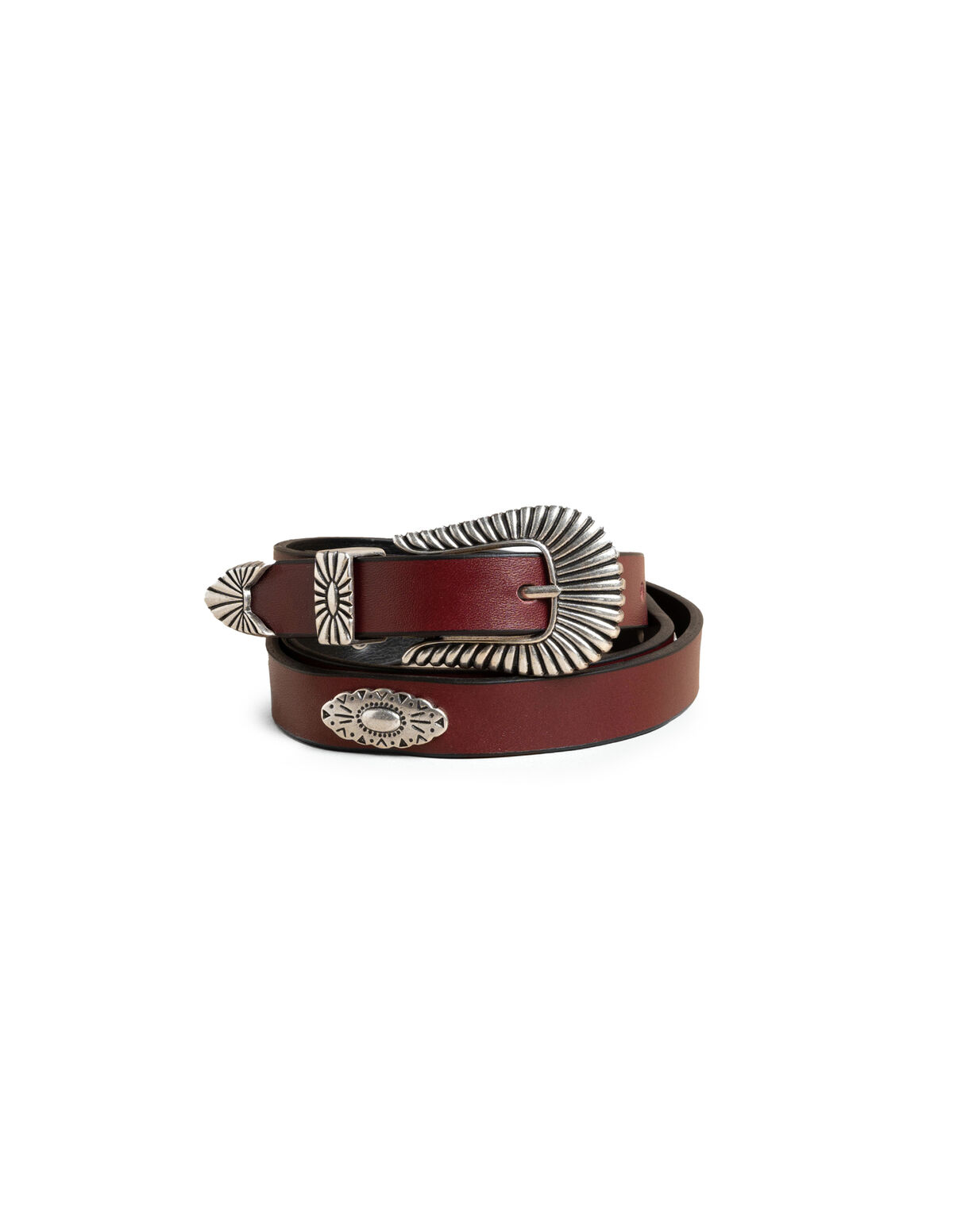 CHERRY COWBOY BELT
