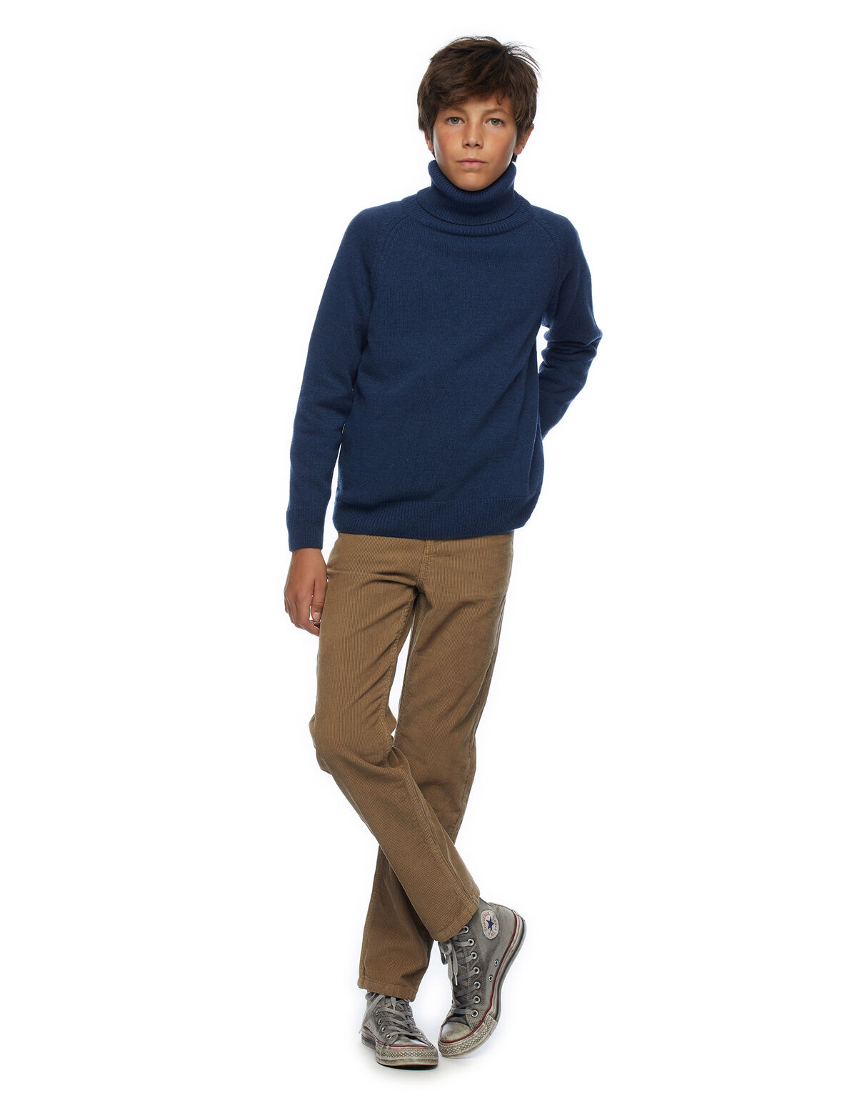 BROWN CORDUROY TROUSERS