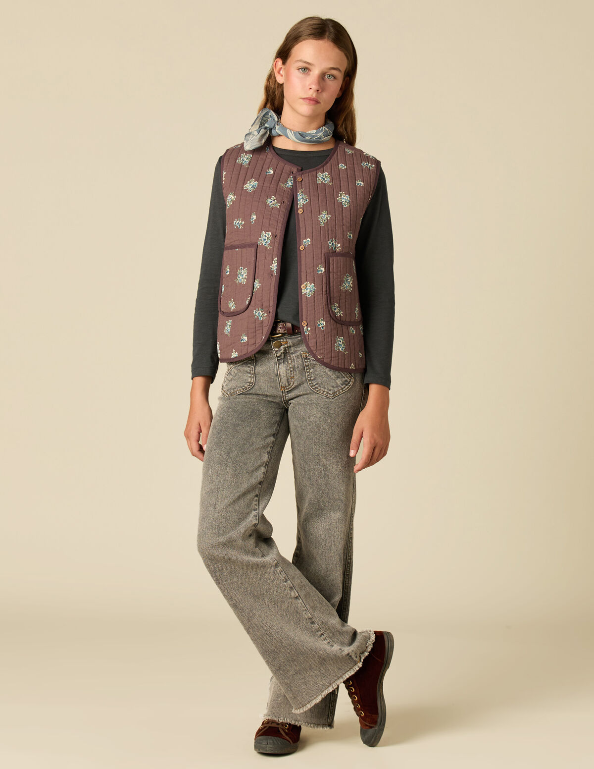 PANTALON POCHE CROISÉE BLEU