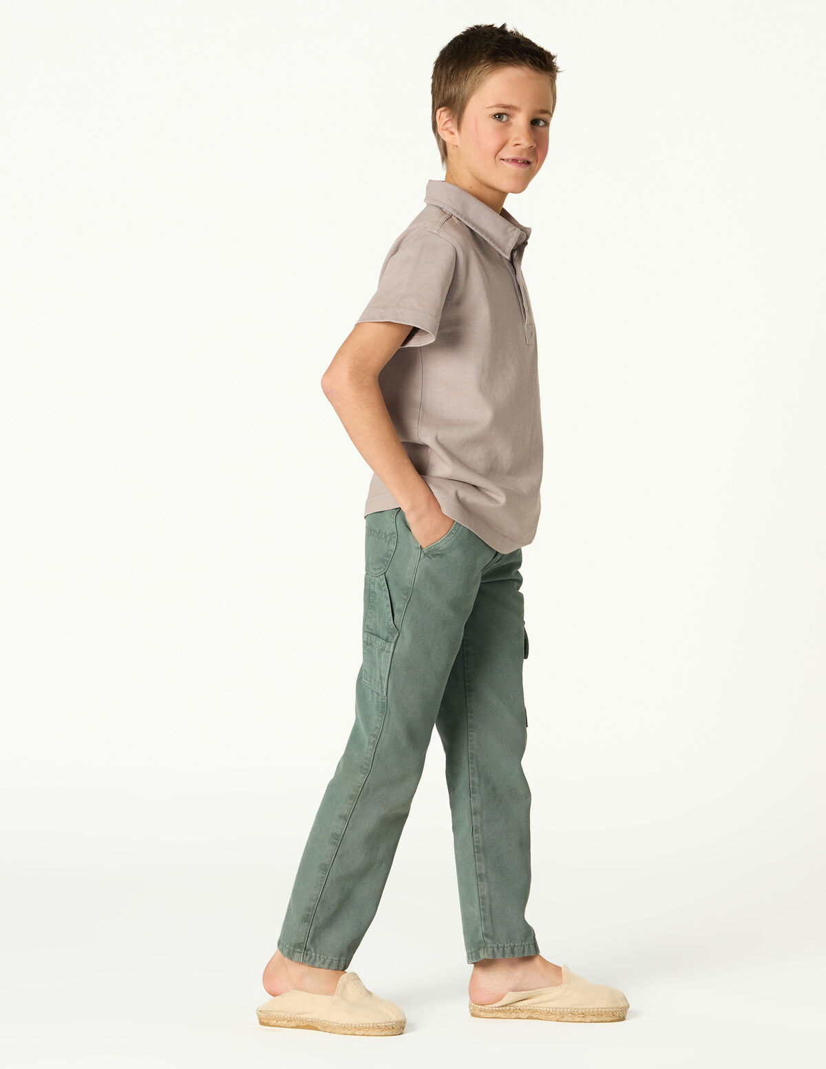 ANILINE BLUE 'NN' POLO SHIRT