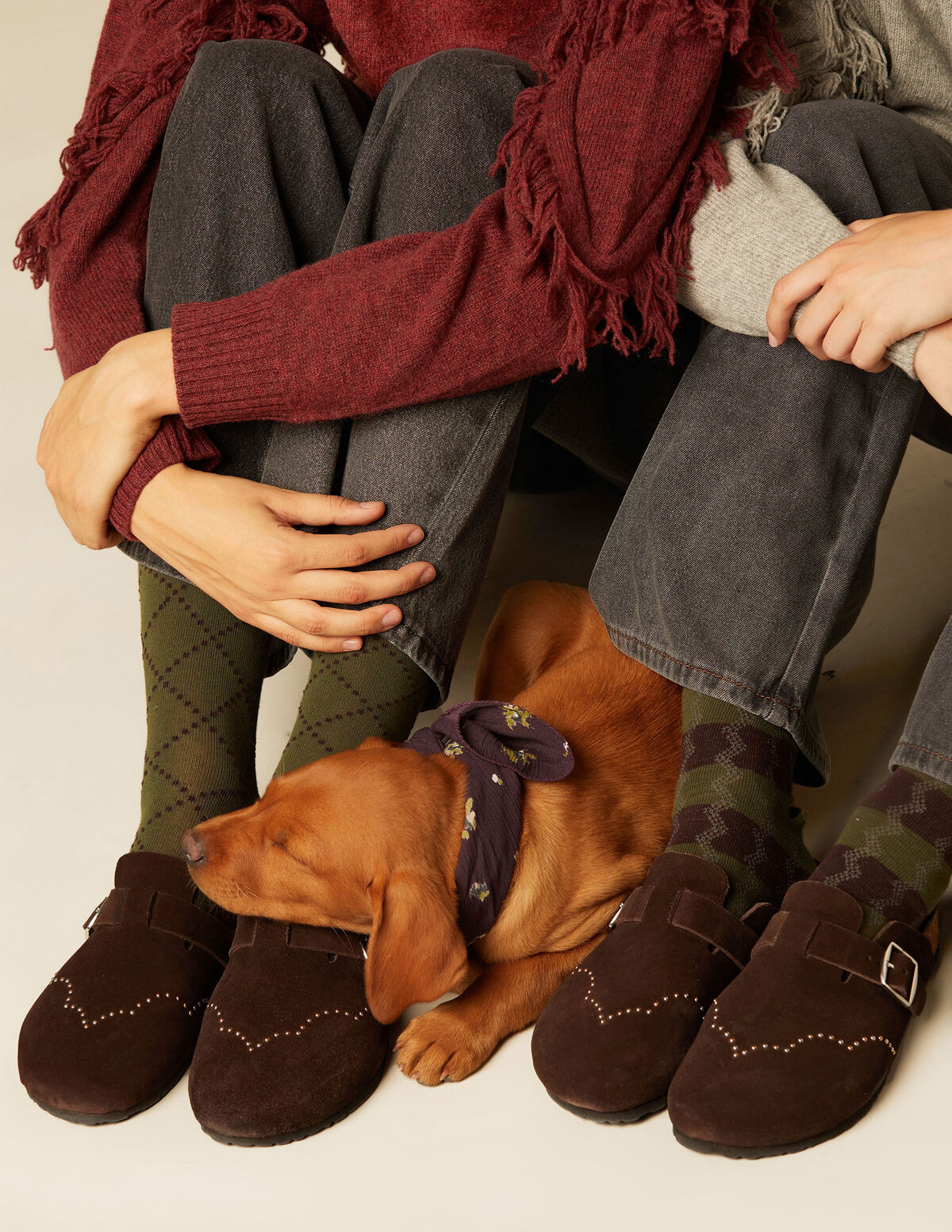 AMETHYST DIAMOND SOCKS