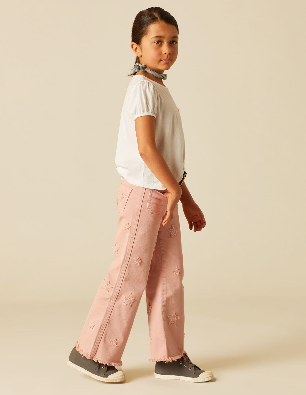 PANTALÓN ROSA ESTRELLAS