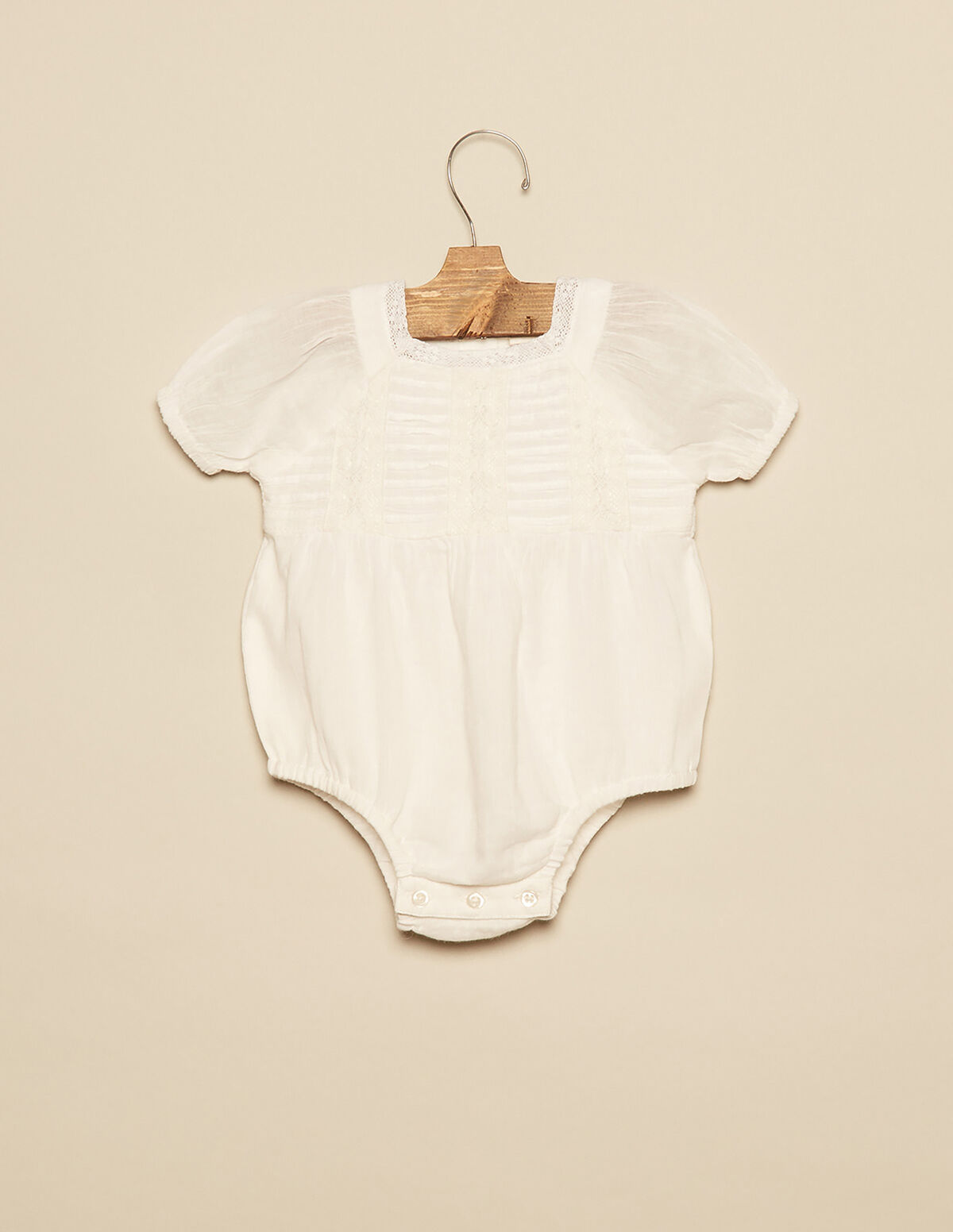 BABYGRO XADREZ RENDAS BRANCO