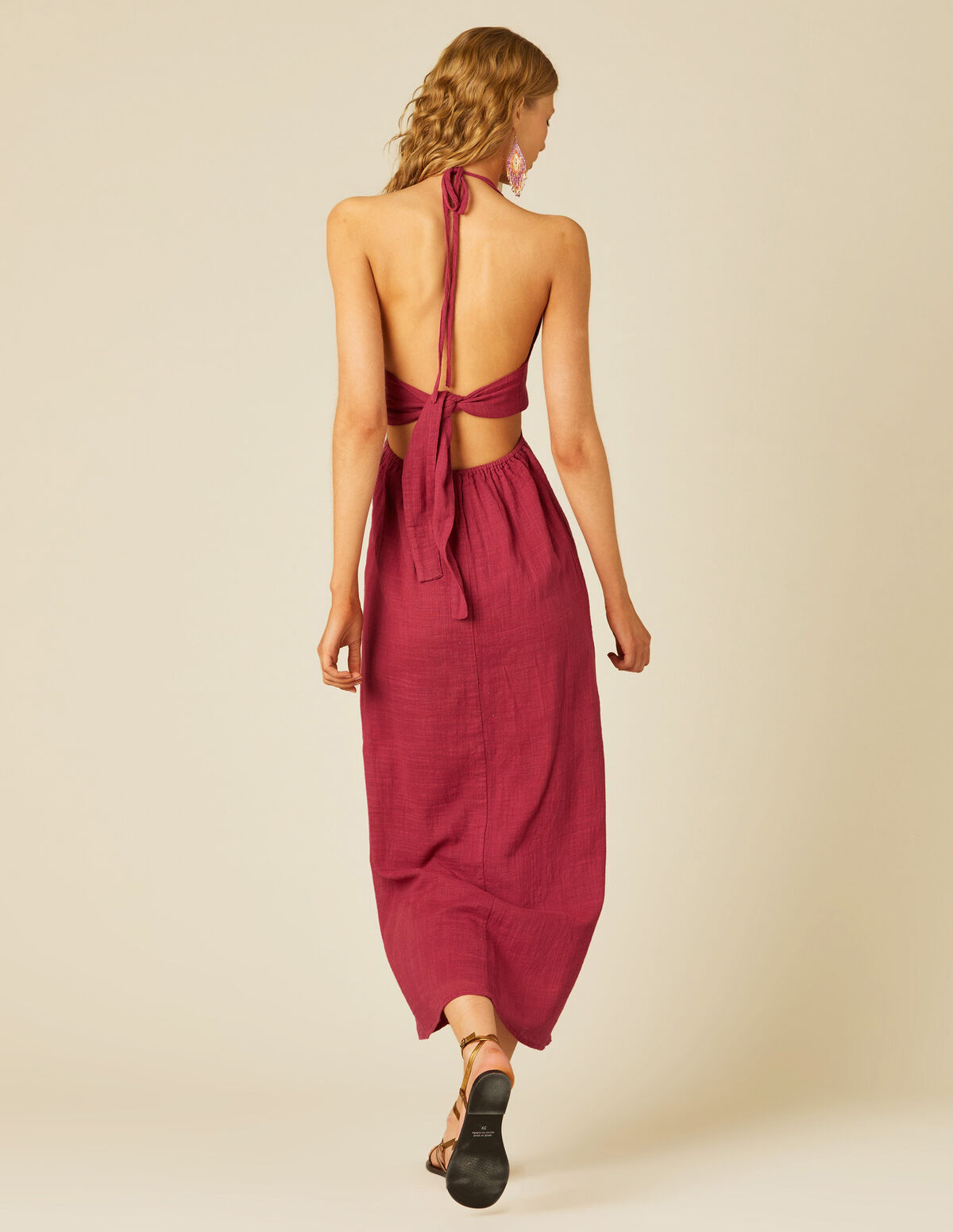 VESTIDO LARGO ABERTURAS MORA