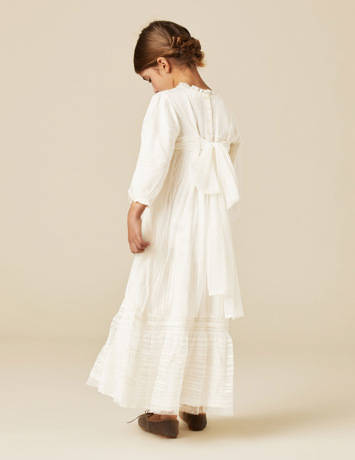 Primera Comunión Vestidos Comunion Nicoli Vestido Comuni Vestido - Main Image