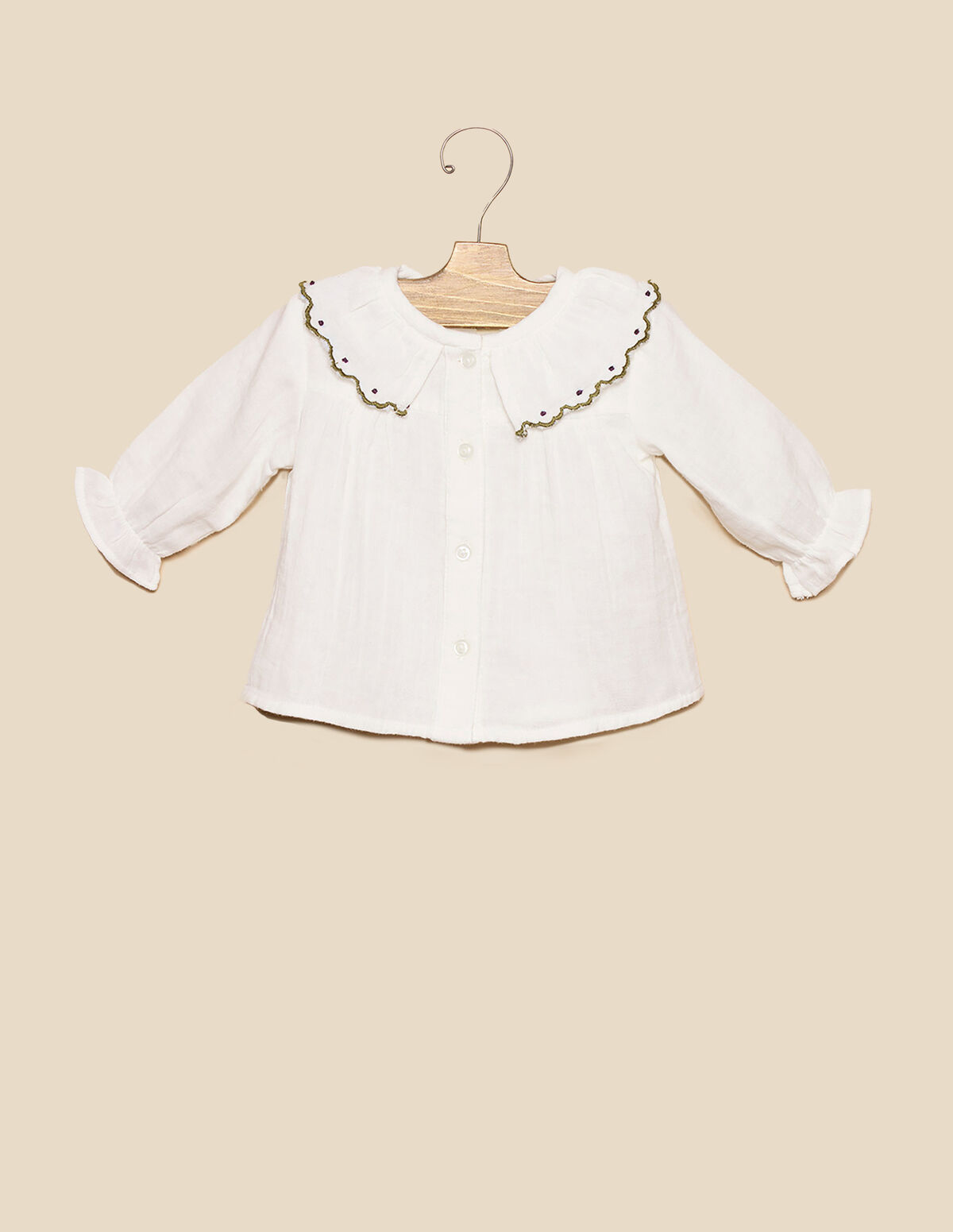 MULTICOLOUR EMBROIDERED SHIRT