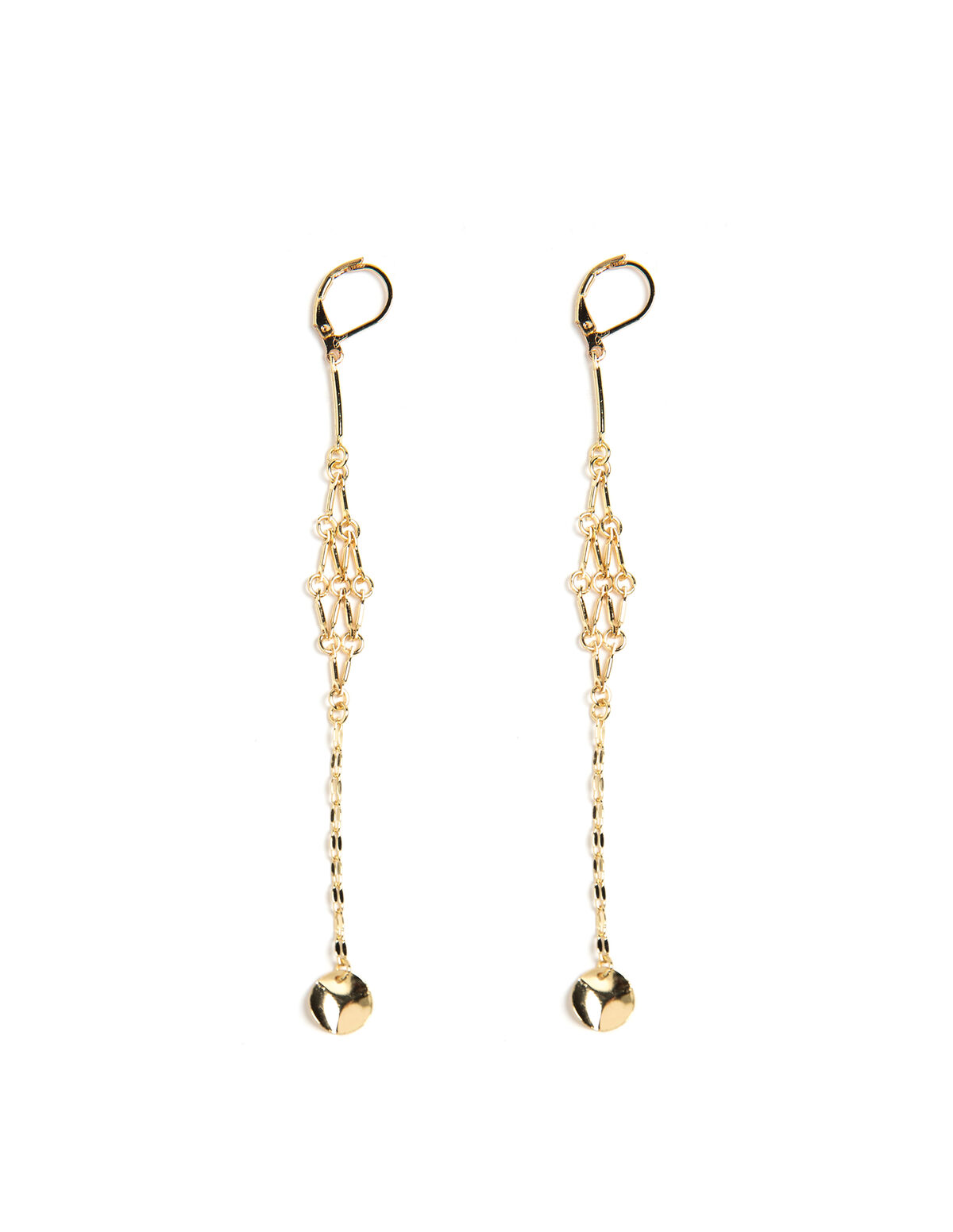 BRINCO CORRENTE PE&Ccedil;A REDONDA PRATEADO