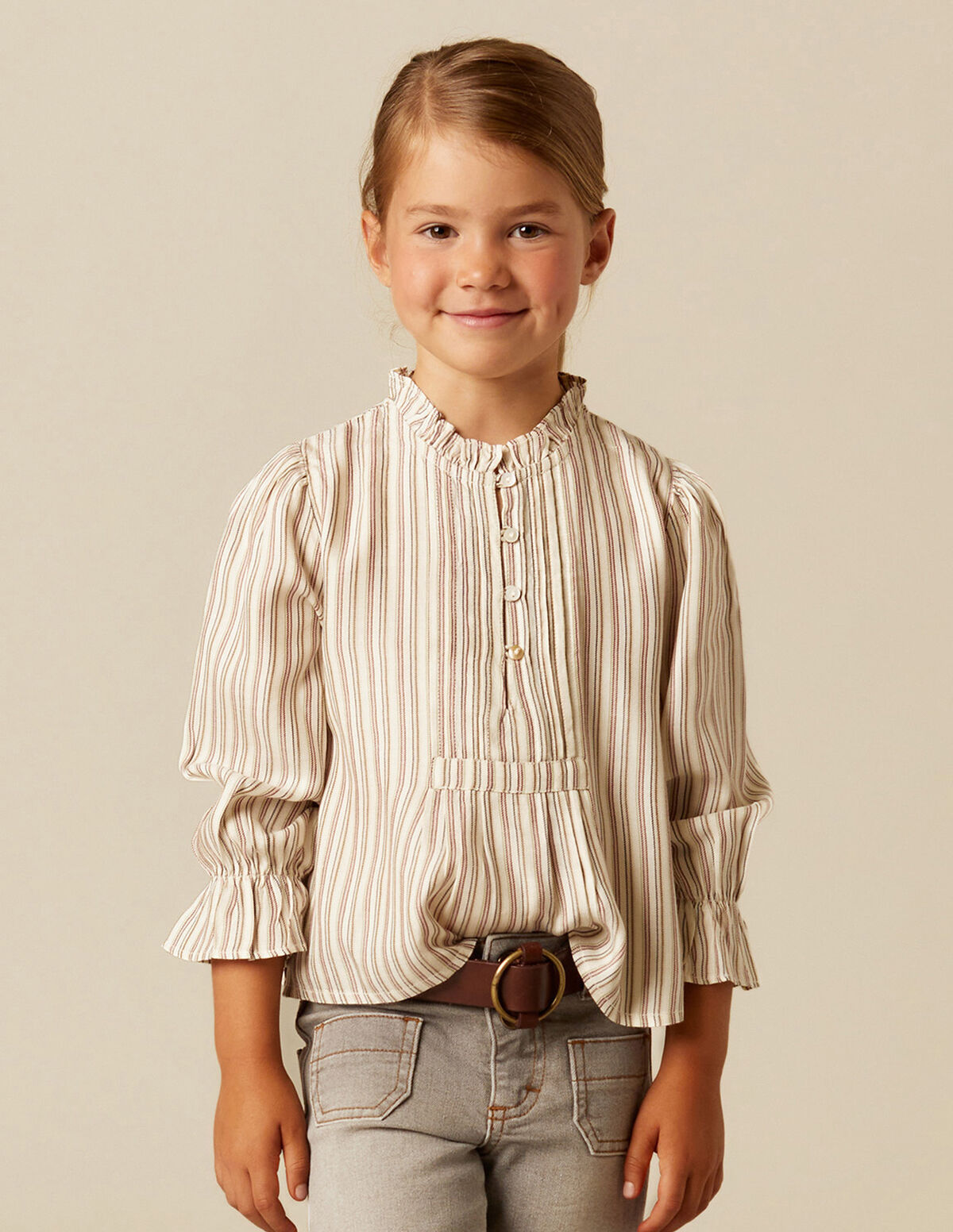 CAMISA RISCA AZUL MOSTARDA