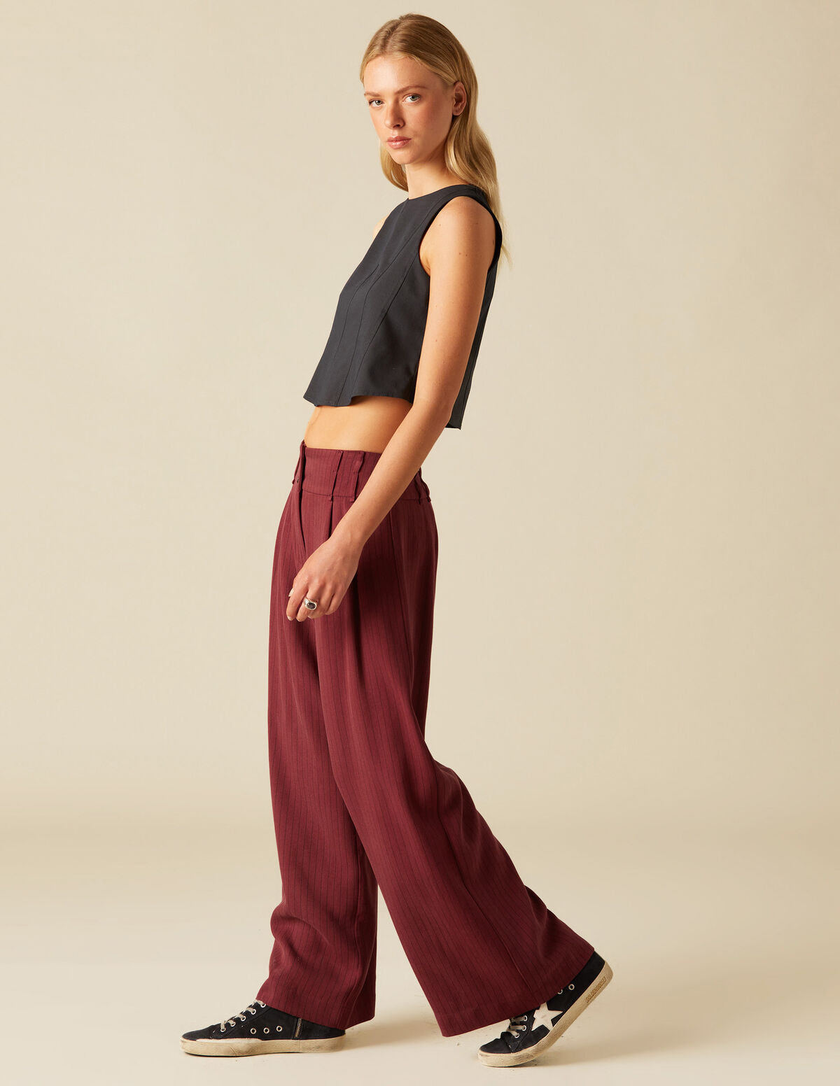 PANTALÓN CRUDO RAYA