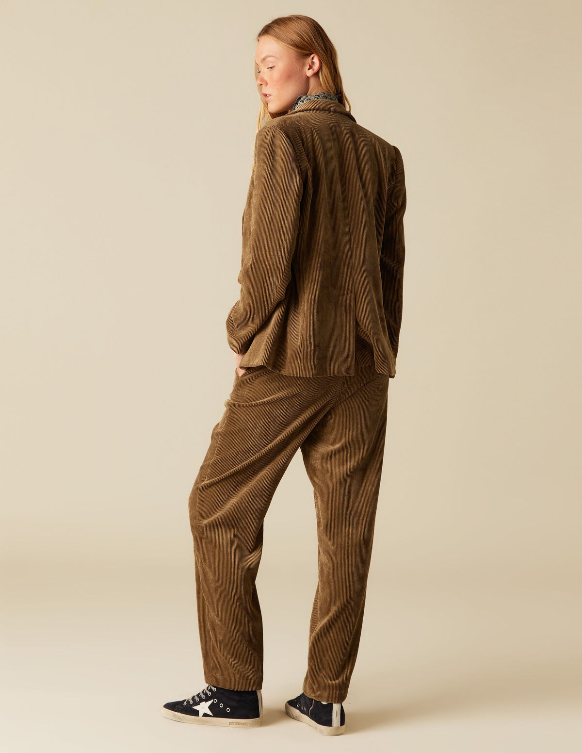 BROWN CORDUROY TROUSERS