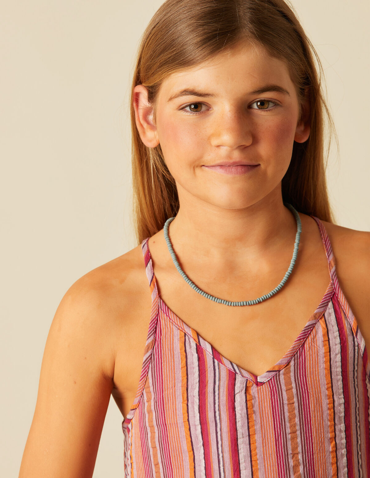VESTIDO RAYA MULTICOLOR MORA