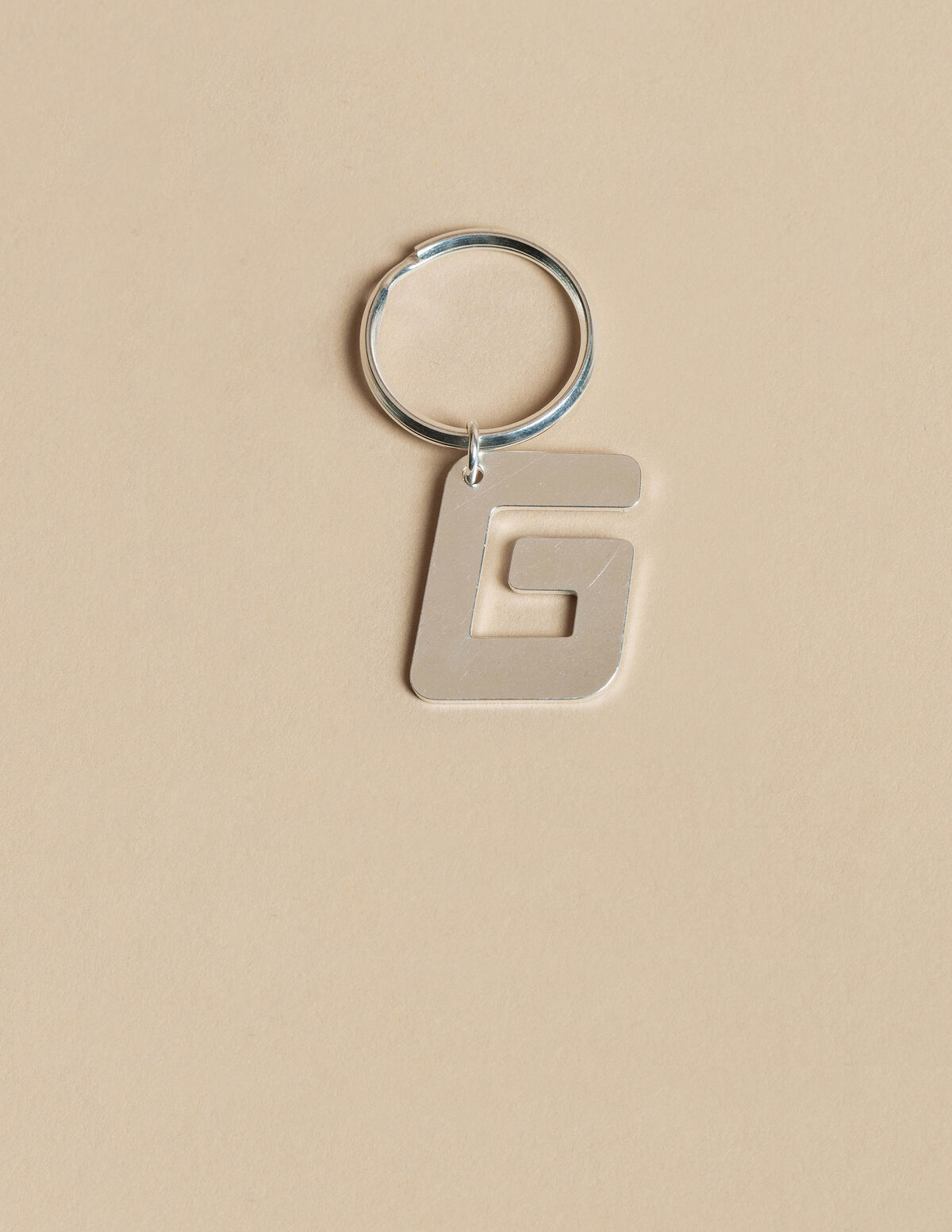 GOLD "G" KEYCHAIN