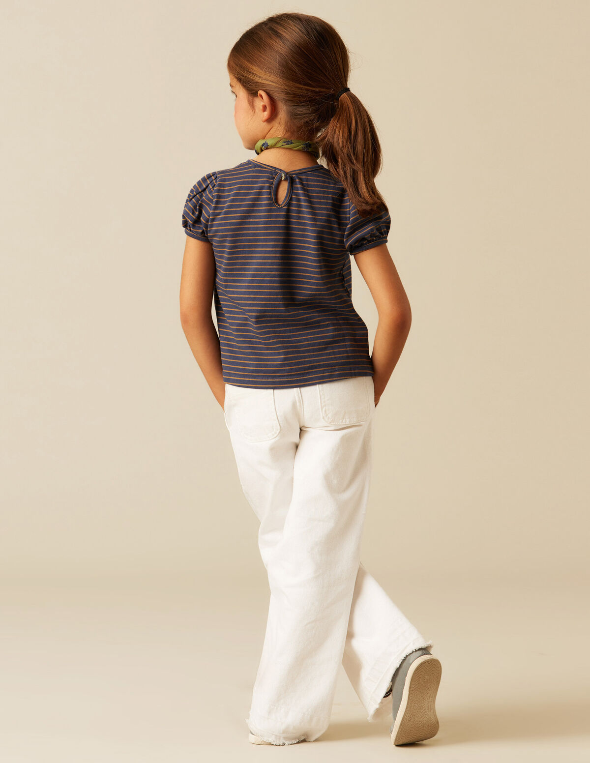 Pantalón wide leg vaquero azul