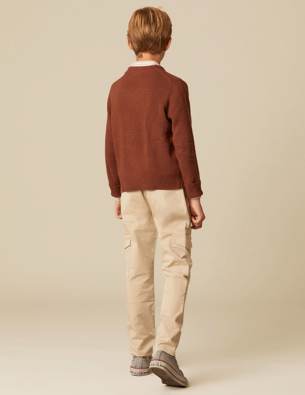 JERSEY CUELLO PICO GRIS