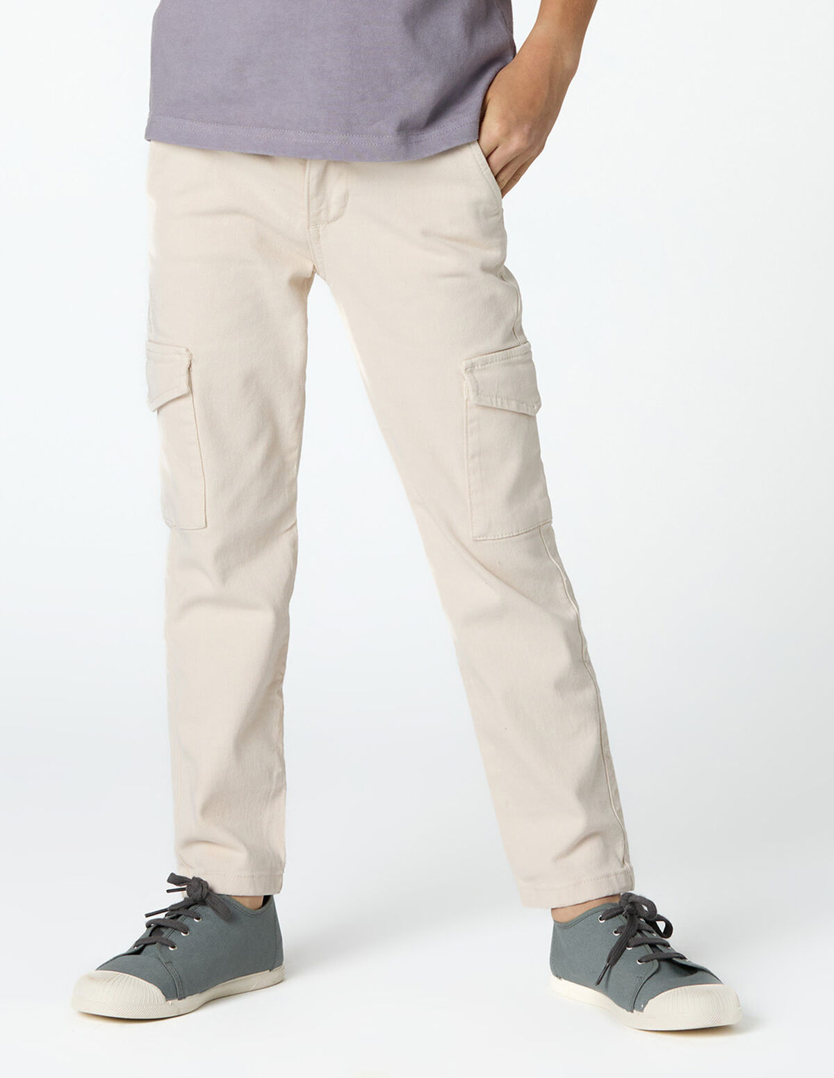 SAND LONG CARGO TROUSERS