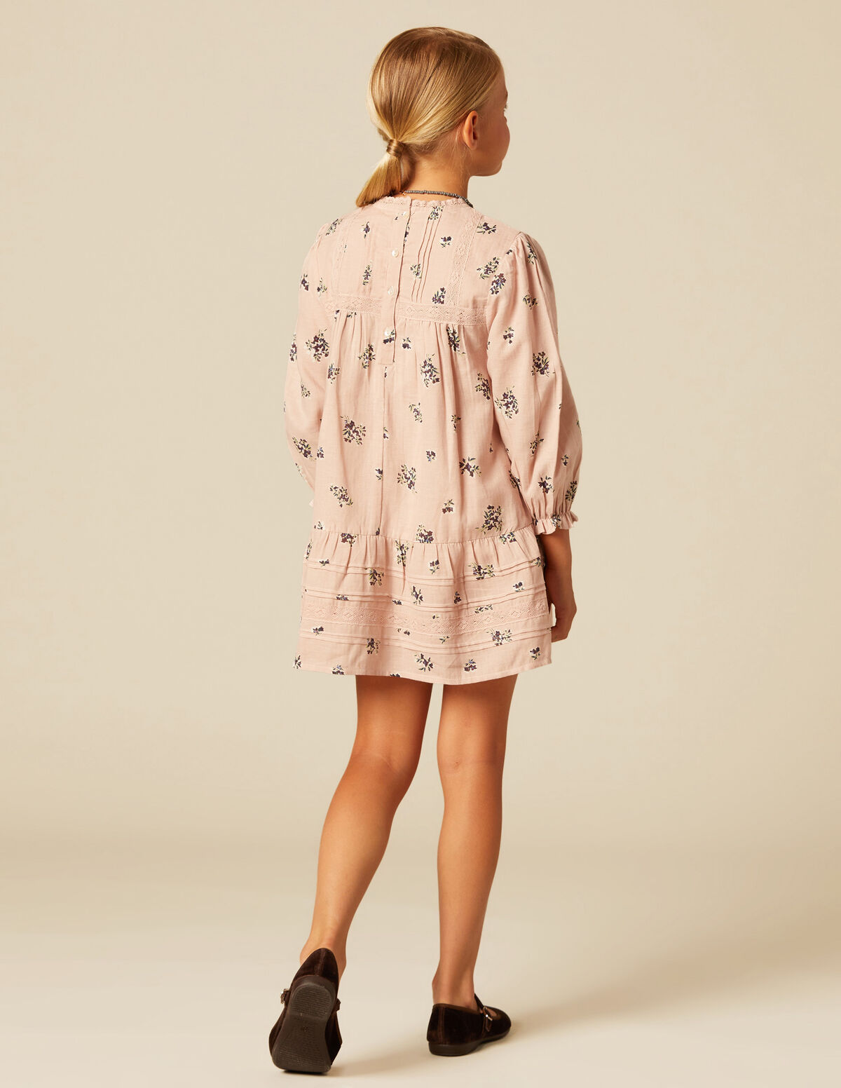 PINK PRINT DRESS