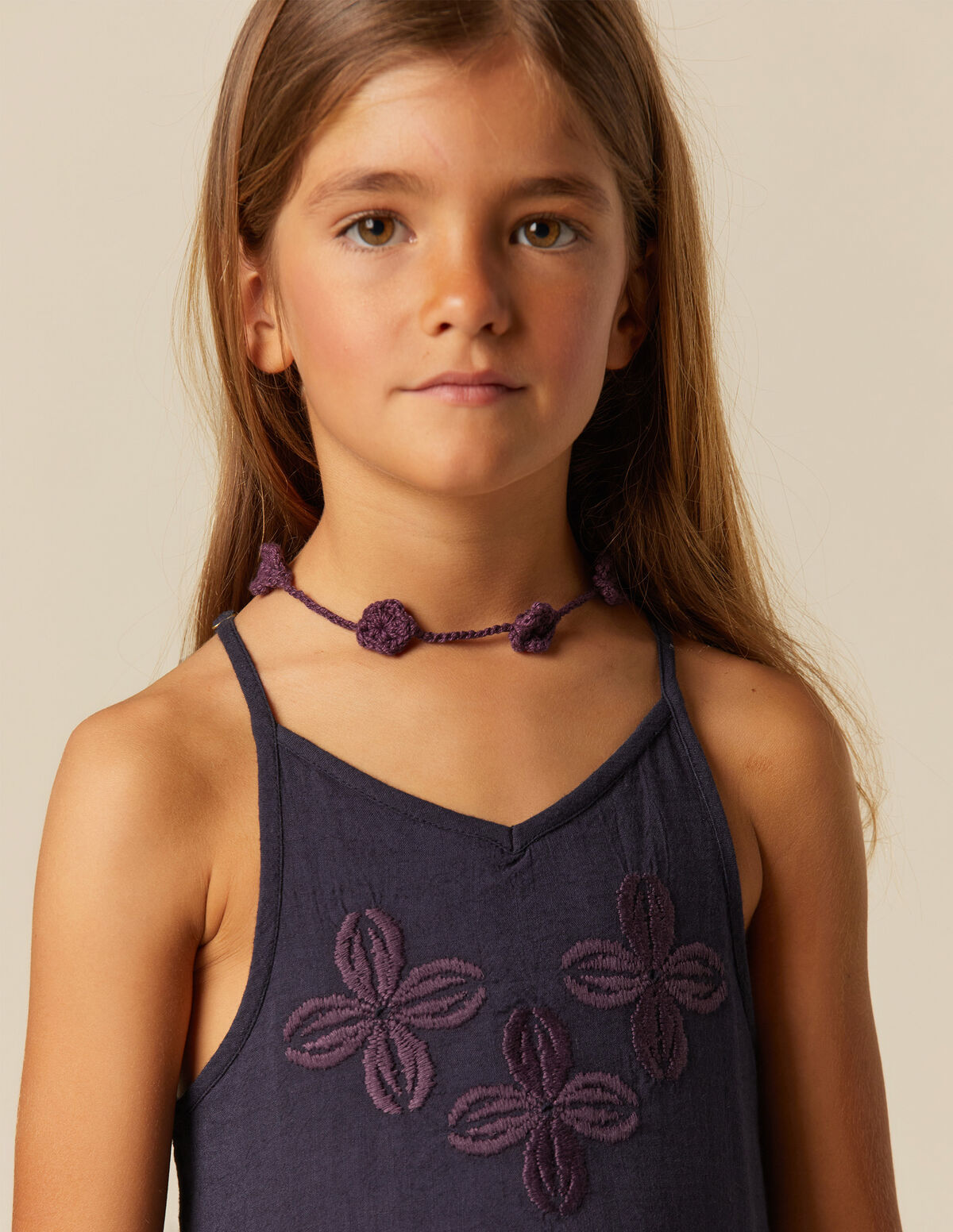 LIGHT BLUE FLOWER  DRESS