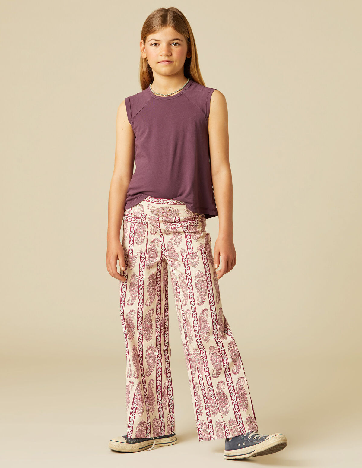 PANTALÓN AMEBAS TACHAS FRESA