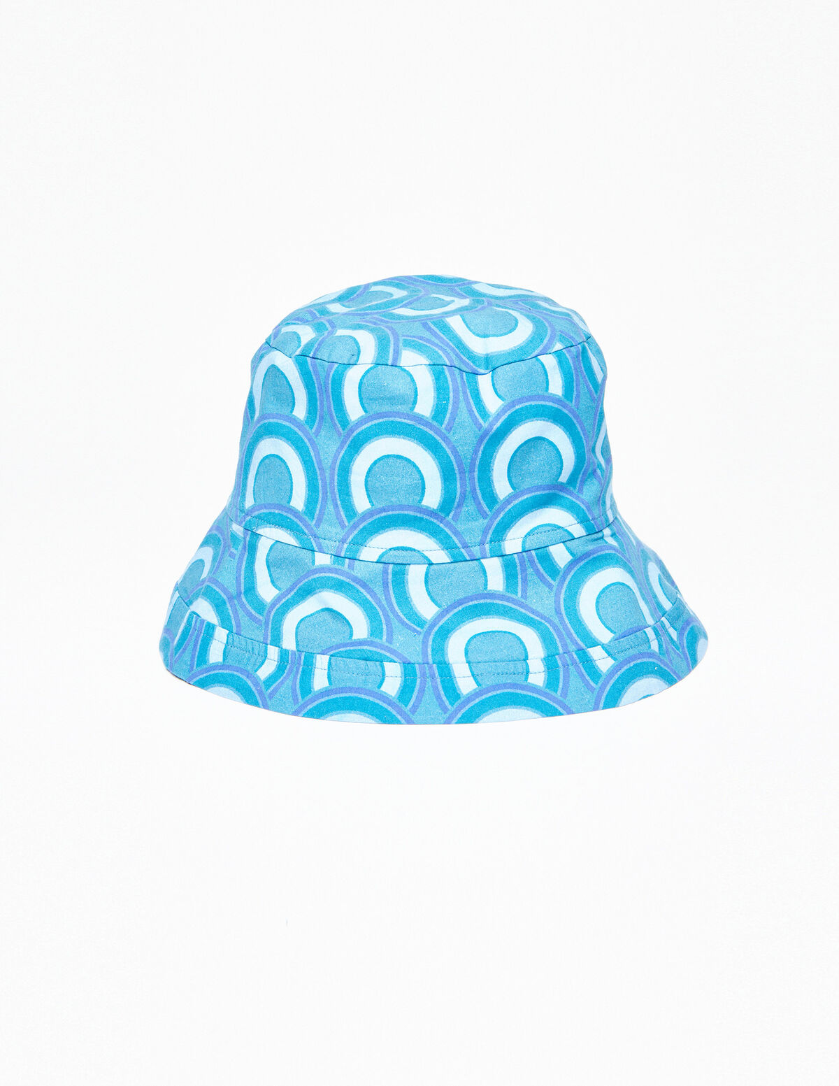 Bonnet cercles bleu