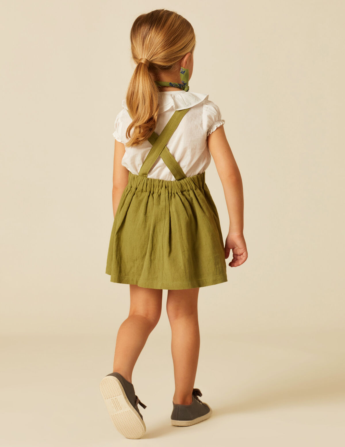 FALDA TIRANTES VERDE
