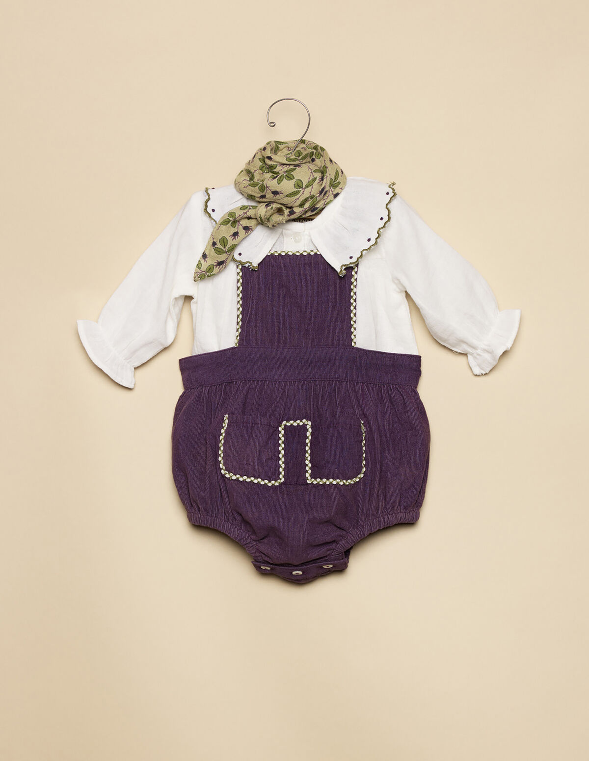 BERRY EMBROIDERED SHIRT