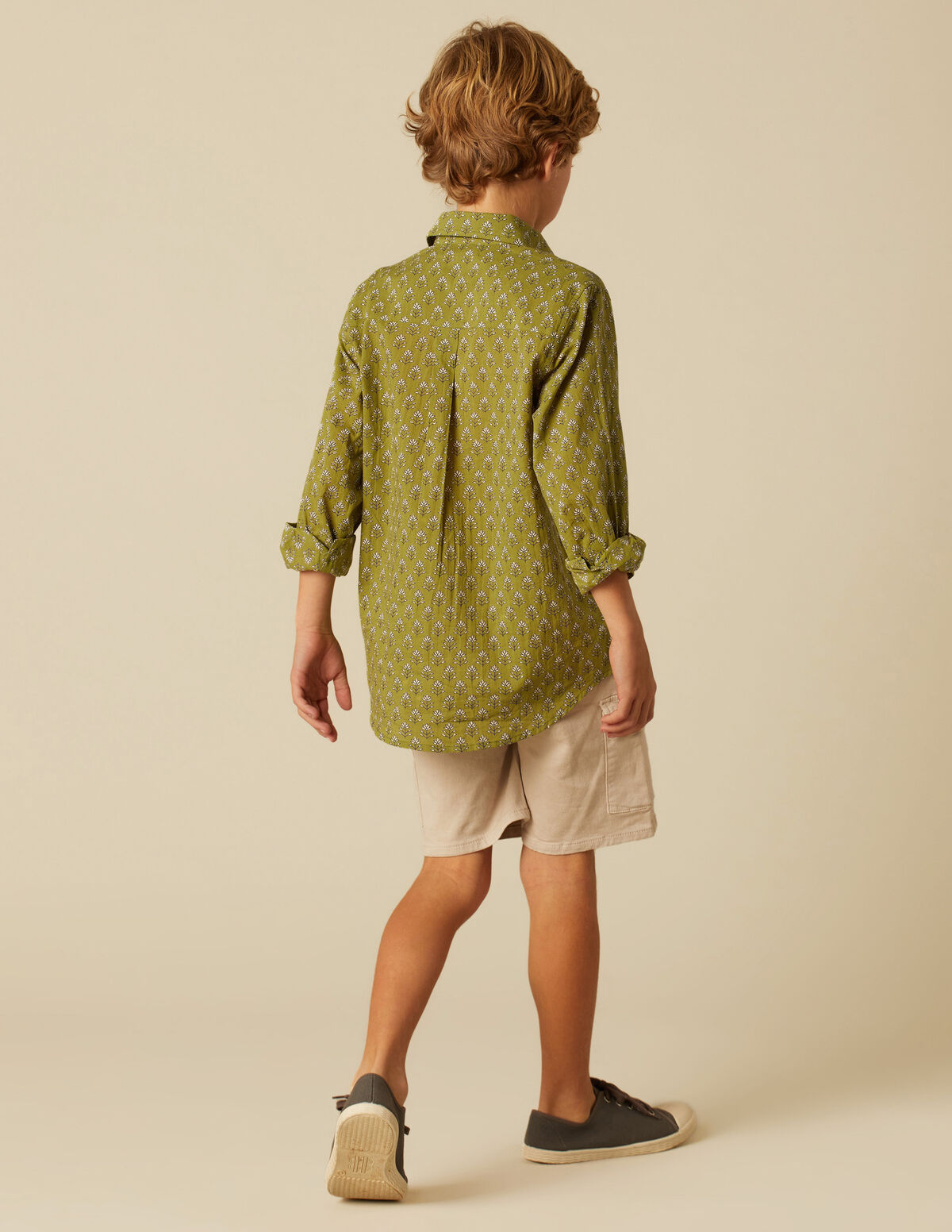 CAMISA BUTI HOJA MORA