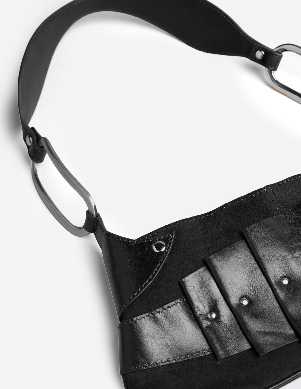 BOLSO PLEATS GRANATE