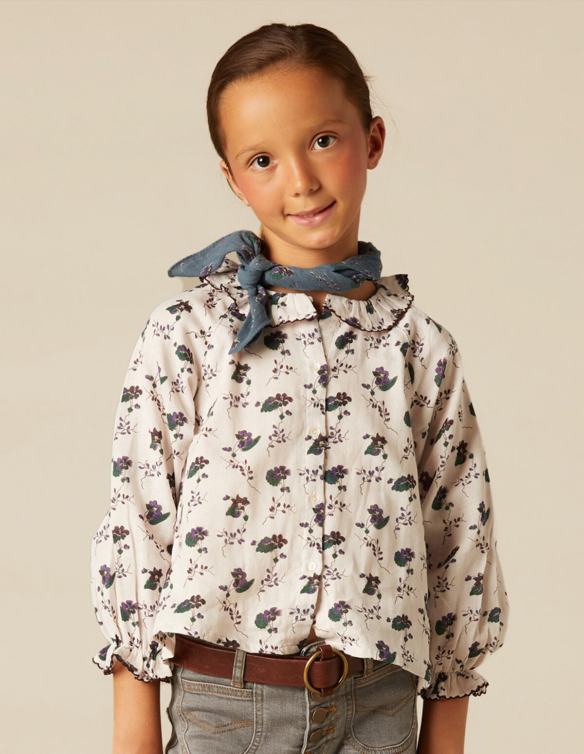 MARBLE PRINT SHIRT