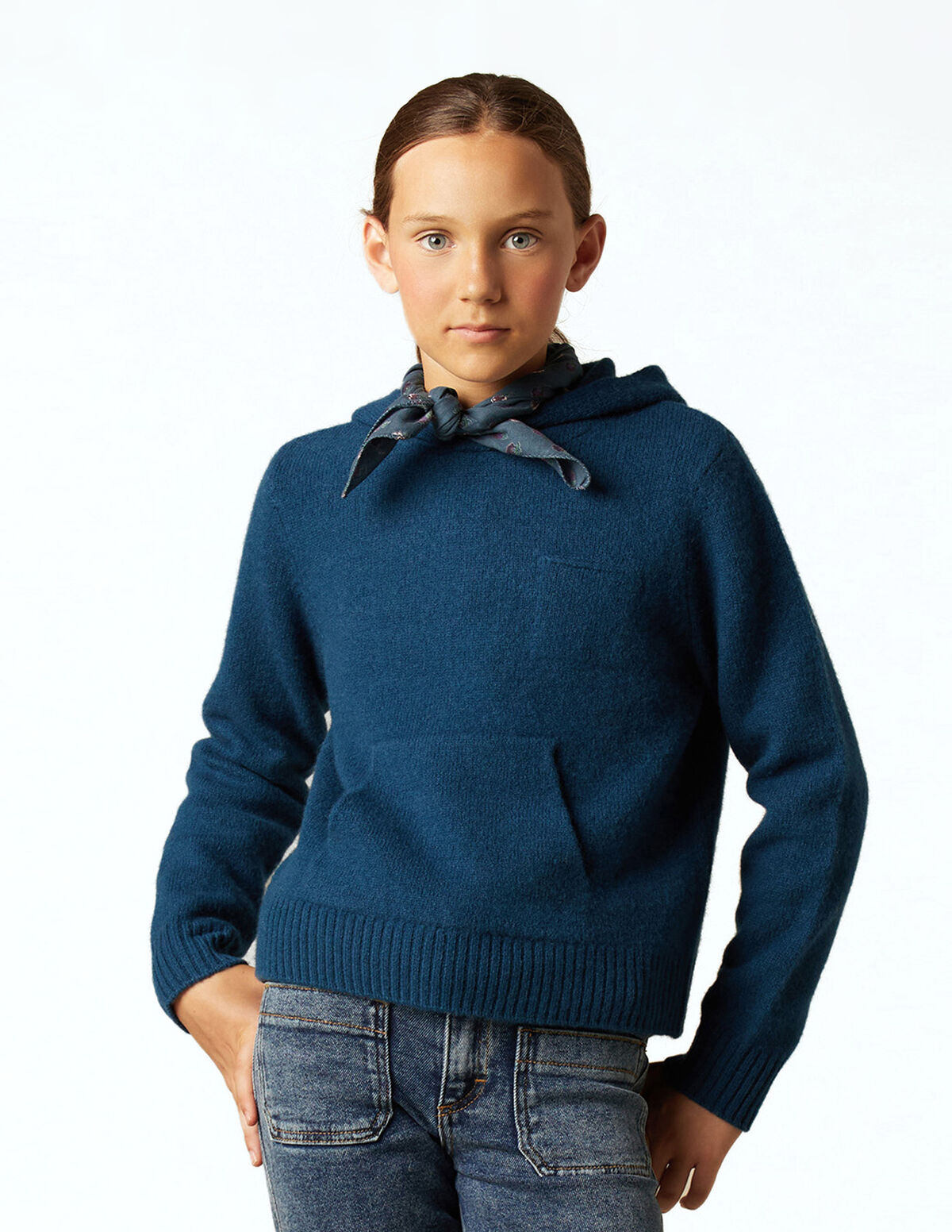 CAMISOLA CAPUZ SPACE BLUE
