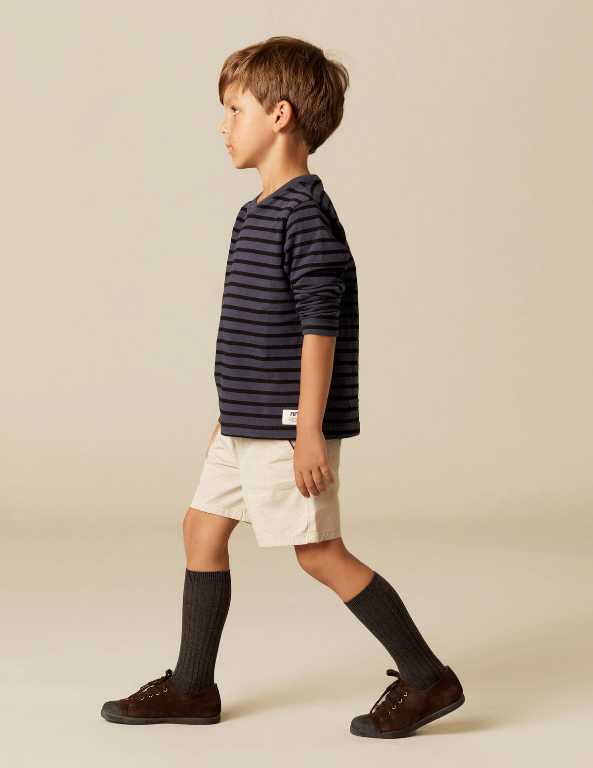 T-SHIRT RISCA GRANDE AZUL