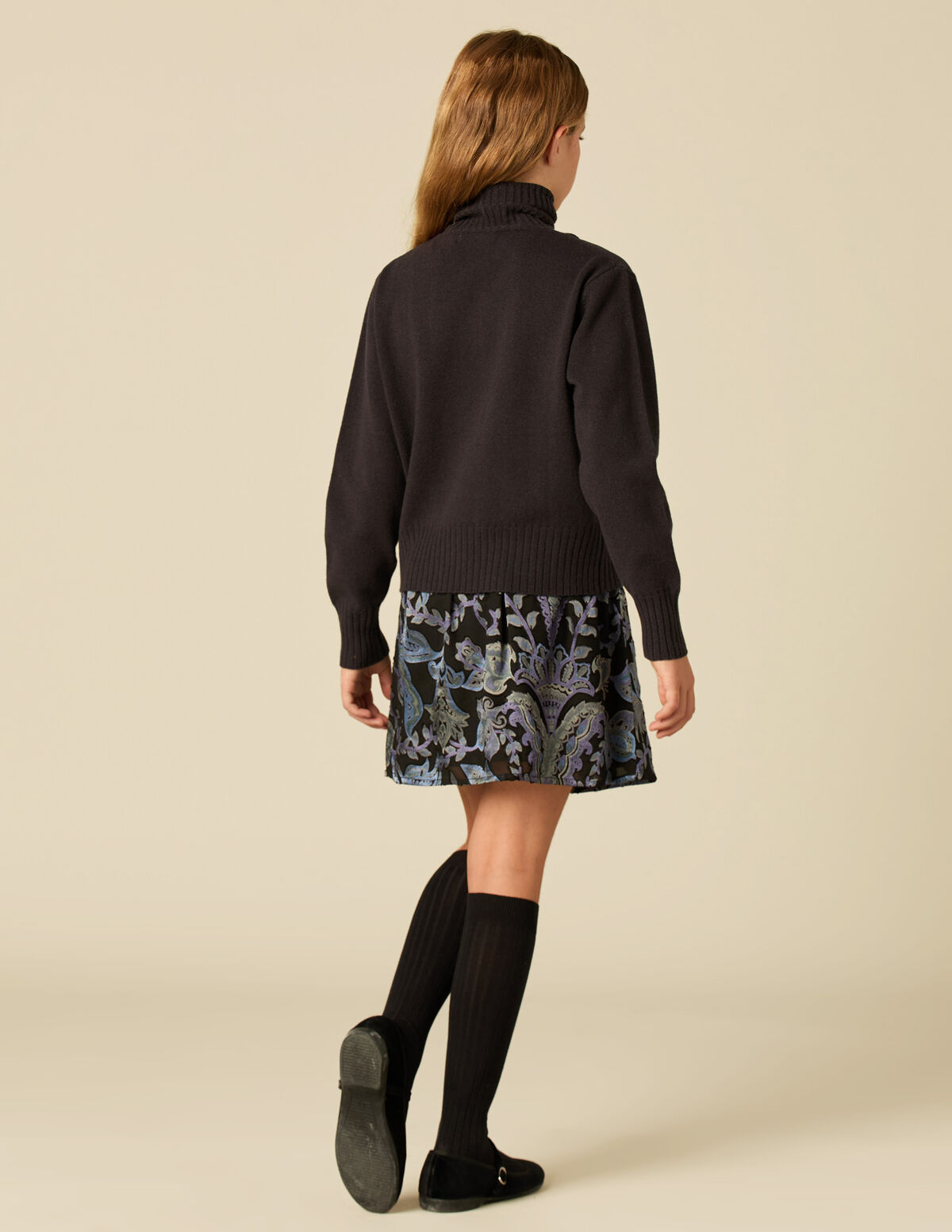 CAMISOLA GOLA DOBRADA ANTRACITE