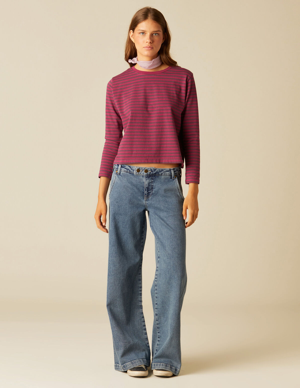 PANTALÓN NN BORDADO AZUL