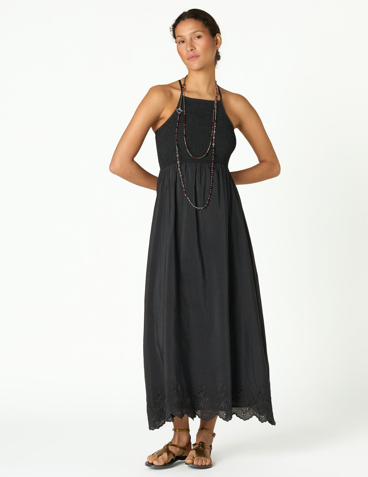 VESTIDO AL&Ccedil;AS ANTRACITE