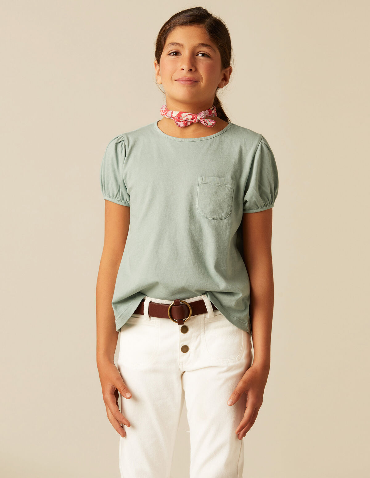 CAMISETA BOLSILLO BLANCA
