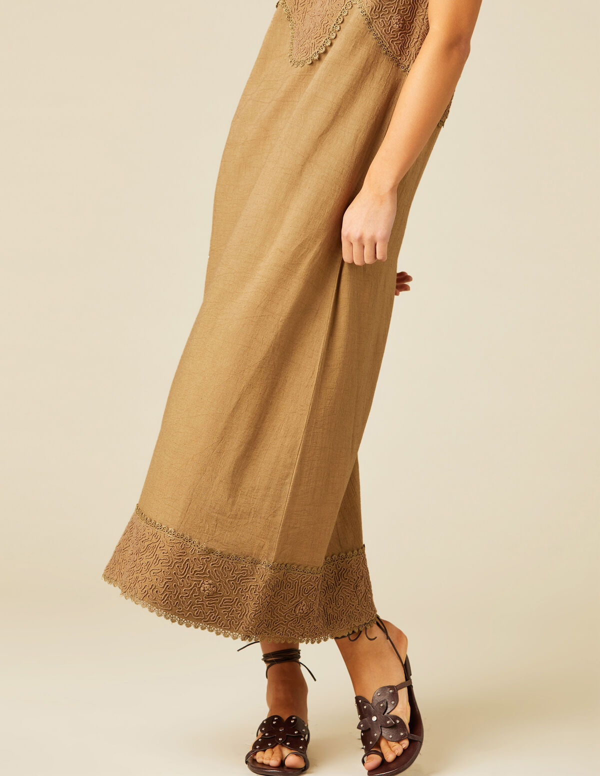 VESTIDO PIEZA VINTAGE BLANCO