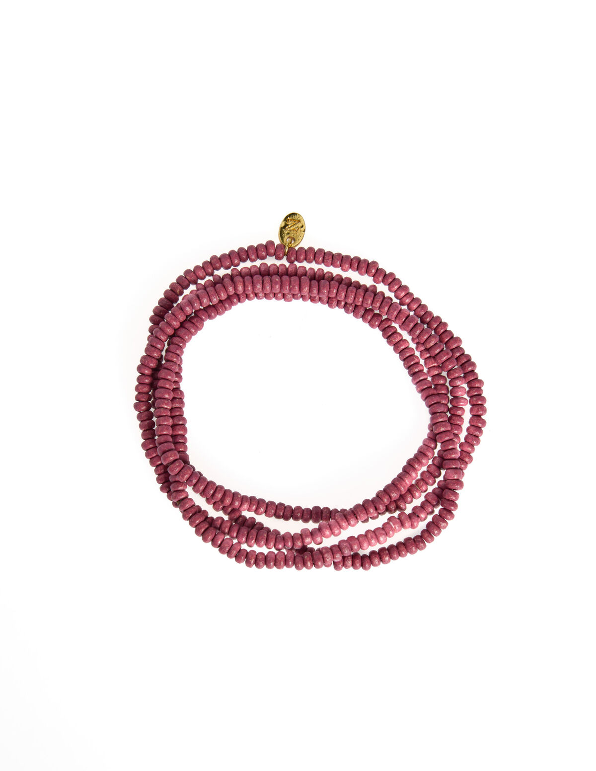 BLUSH LONG BEAD NECKLACE