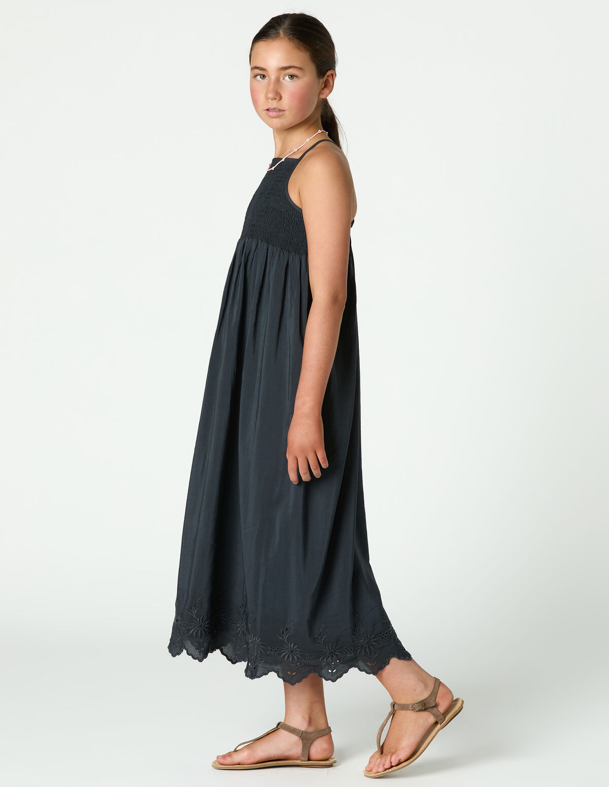 VESTIDO AL&Ccedil;AS ANTRACITE