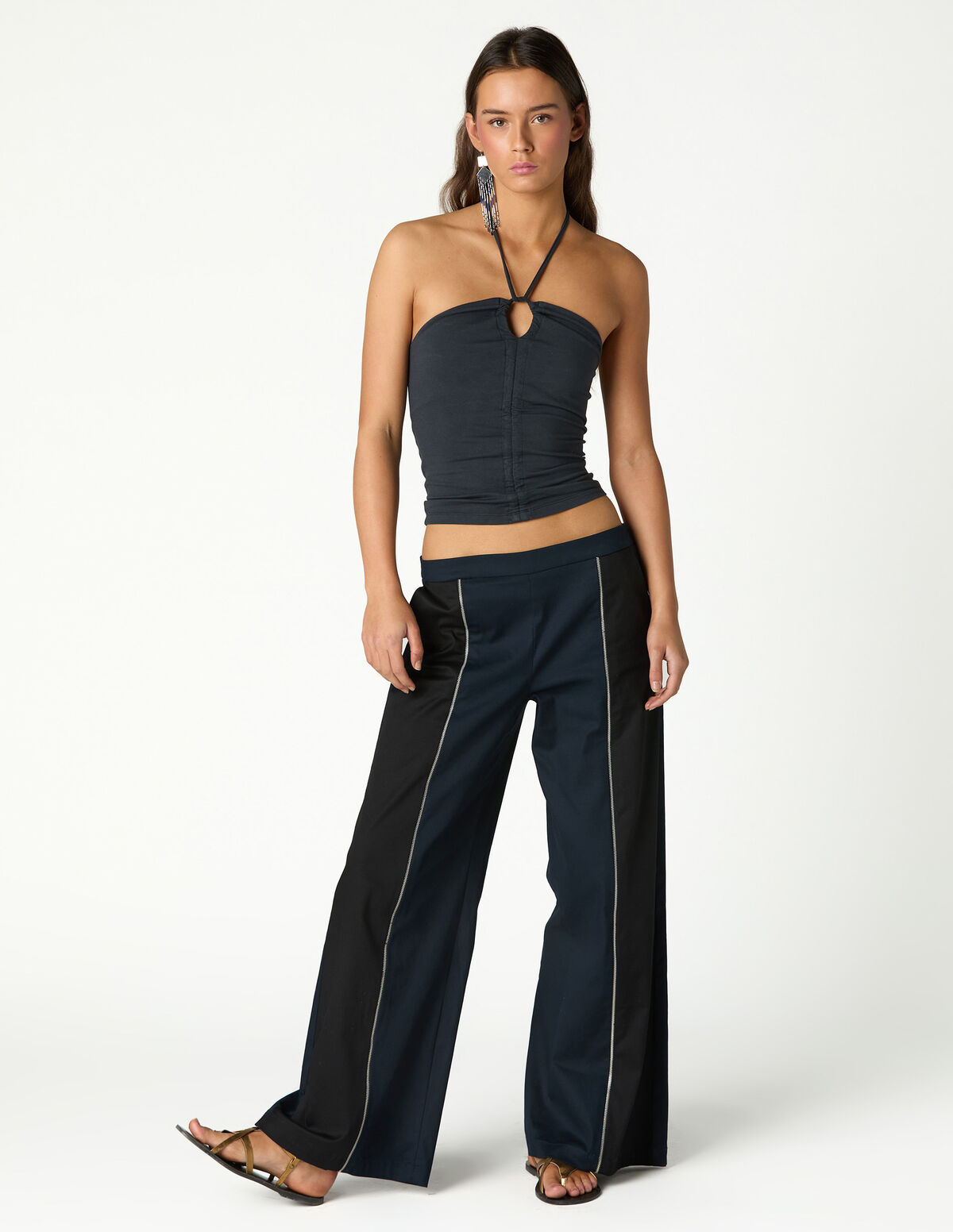 ZIP TROUSERS