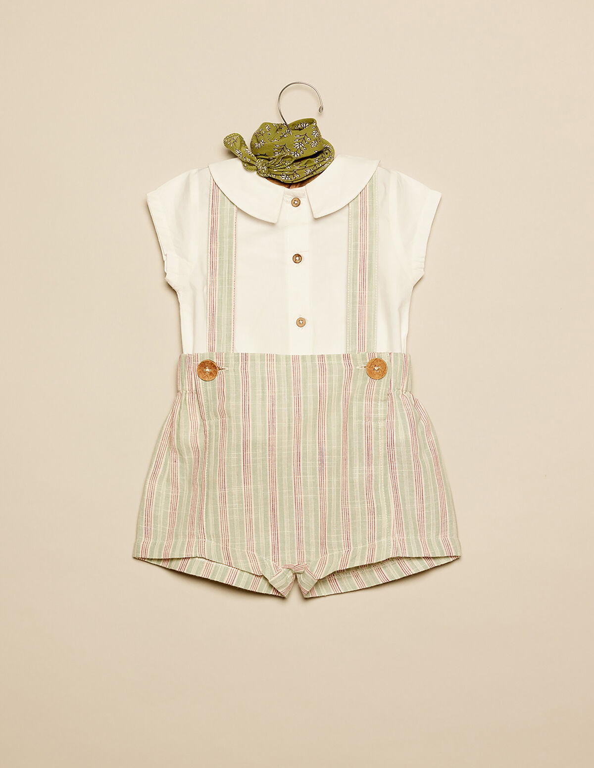 PANTALÓN FRANCES RAYA GRIS