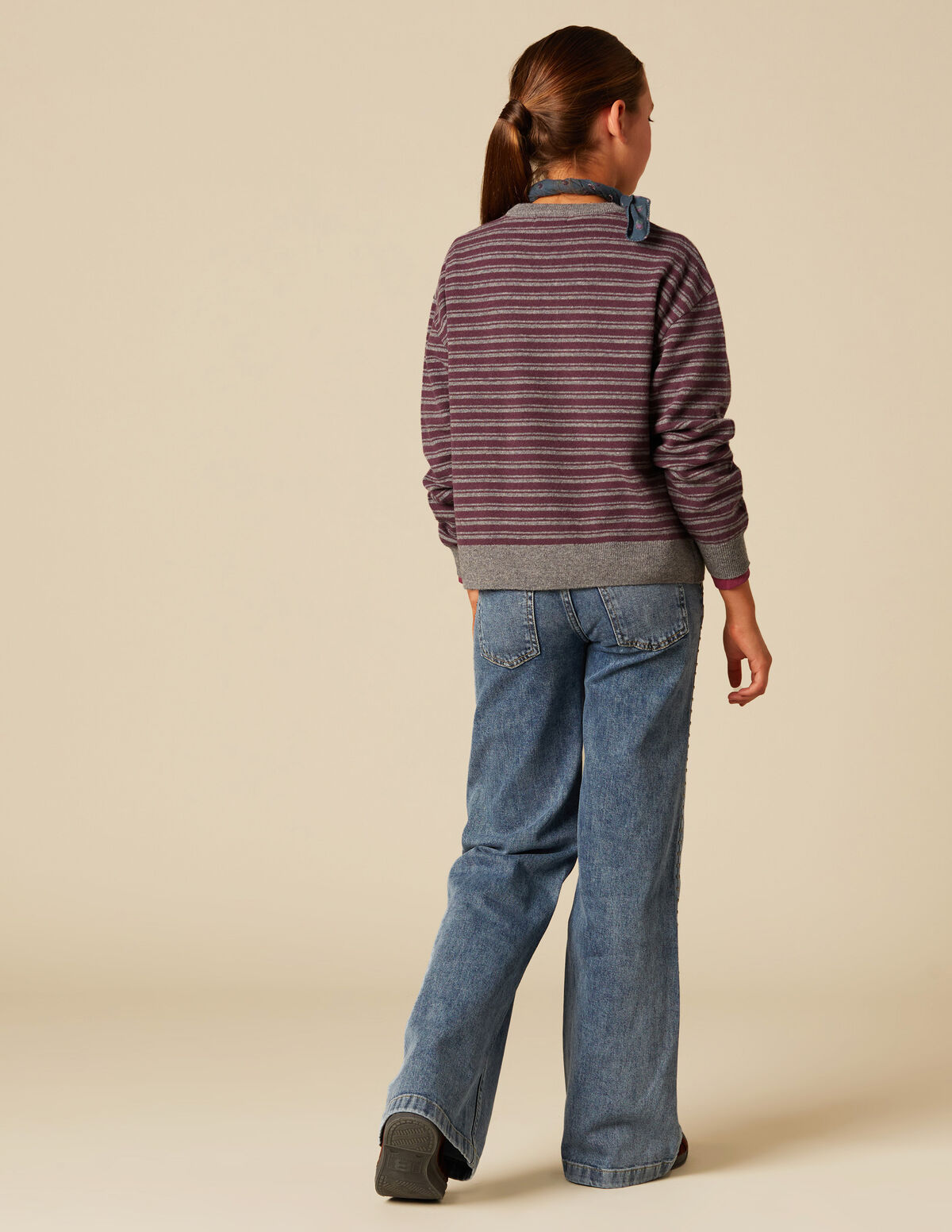 BERRY STRIPED JUMPER