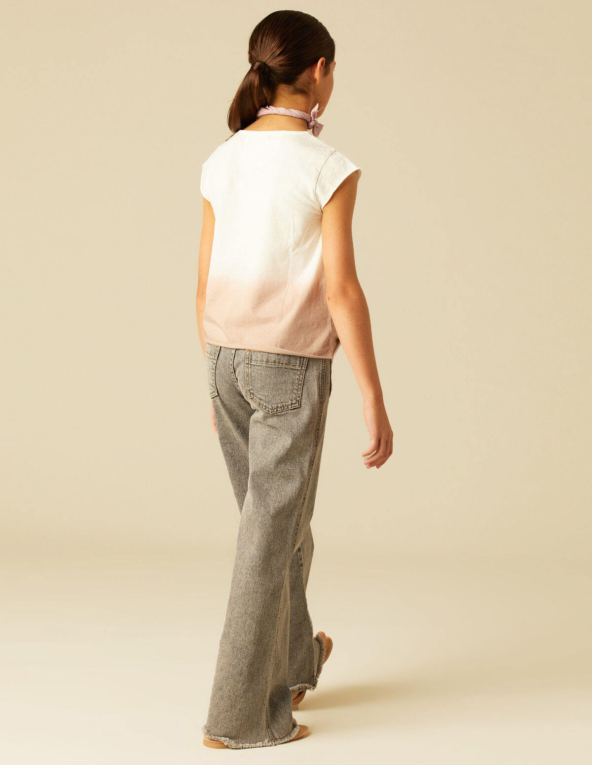 T-SHIRT TIRAS BRANCA