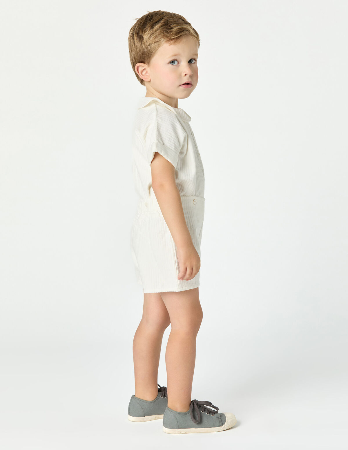 CONJUNTO PIQU&Eacute; BLANCO